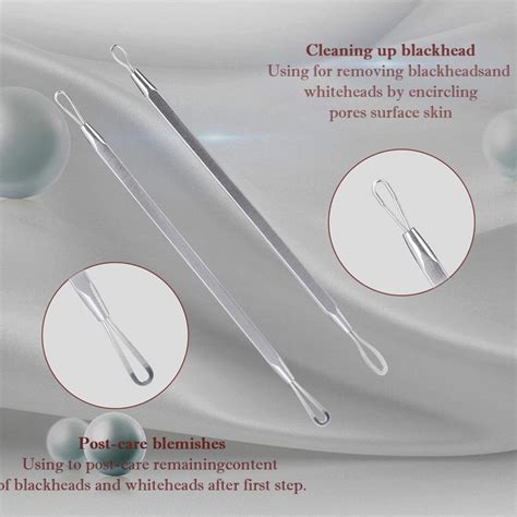 6Pcs Dermatologist-grade Surgical Blackhead Remover Acne Pimple Removal ...