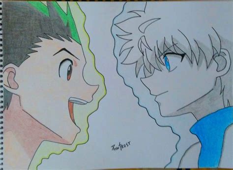 Gon and Killua | Anime character drawing, Anime drawing styles, Anime sketch