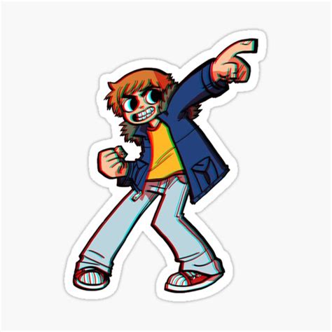 Scott Pilgrim Stickers | Redbubble