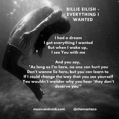 Conoce todo sobre everything i wanted de Billie Eilish Todas las claves