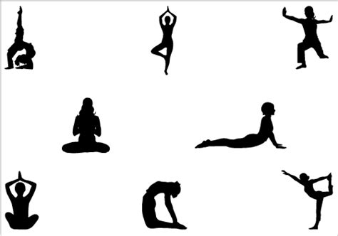 Free Yoga Tree Pose Silhouette, Download Free Yoga Tree Pose Silhouette ...