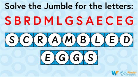 Jumble Solver - Unjumble Words & Letters | WordFinder®