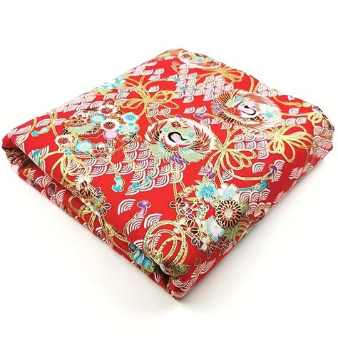 Japanese Style Fabric Squares Printed Cotton Wrapping Cloth - Temu Canada