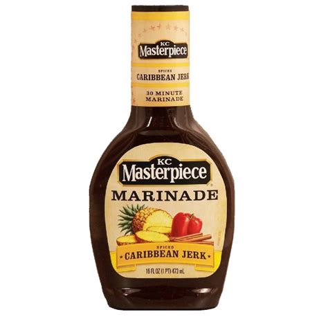 KC Masterpiece 30 Minute Marinade Caribbean Jerk 473ml - USA Foods