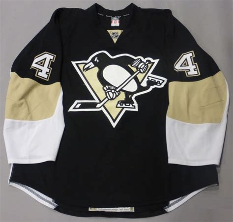 2015-16 Pittsburgh Penguins Home (Black) Set 1 Game Worn Jerseys ...