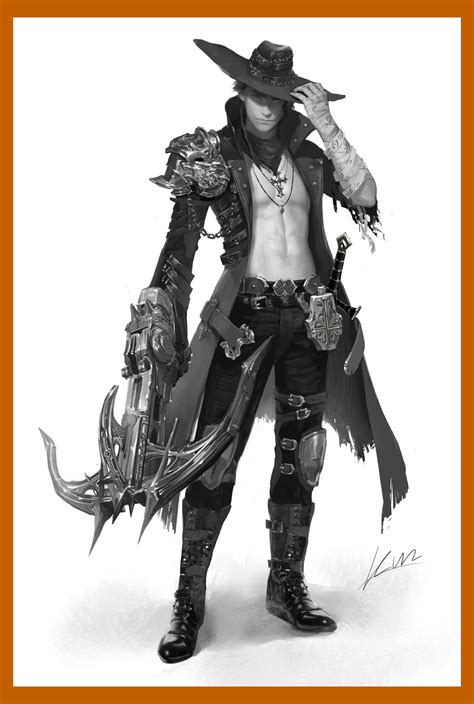 ArtStation - Demon hunter, yakun wang | Demon hunter, Fantasy demon ...