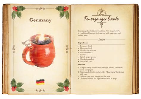 How To Make Classic Christmas Drinks From Around The World [INFOGRAPHIC]