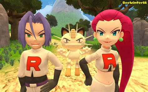 Team Rocket Trio by BeeWinter55 on DeviantArt