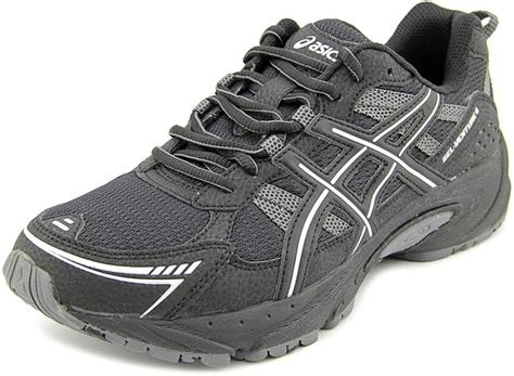 Amazon.com | ASICS Men's Gel-Venture 4 4E Running Shoe, Black/Onyx/Silver, 8 4E US | Trail Running