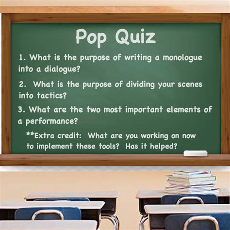 Pop Quiz : Yes. This class has quizzes. Post your answers below. You may refer to my lessons ...