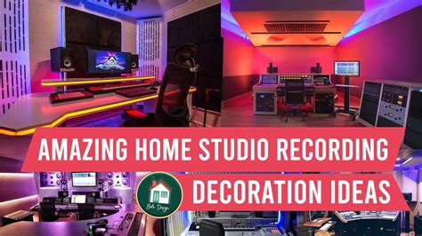 Home Recording Studio Layout Ideas