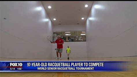 Racquetball Warehouse - Still Competing in Racquetball Tournaments at 97