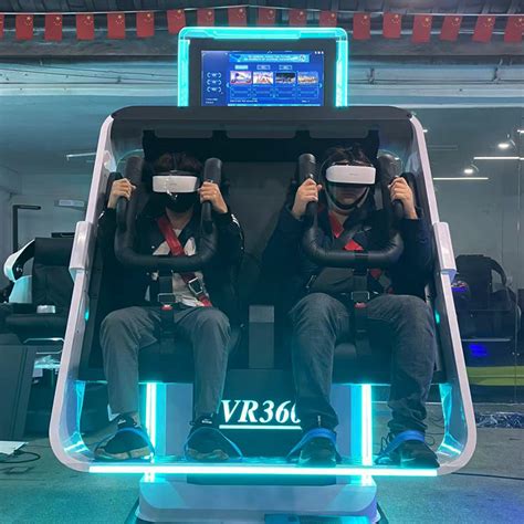 360 VR Roller Coaster Simulator, Double Seats 360 VR Roller Coaster | VCAN