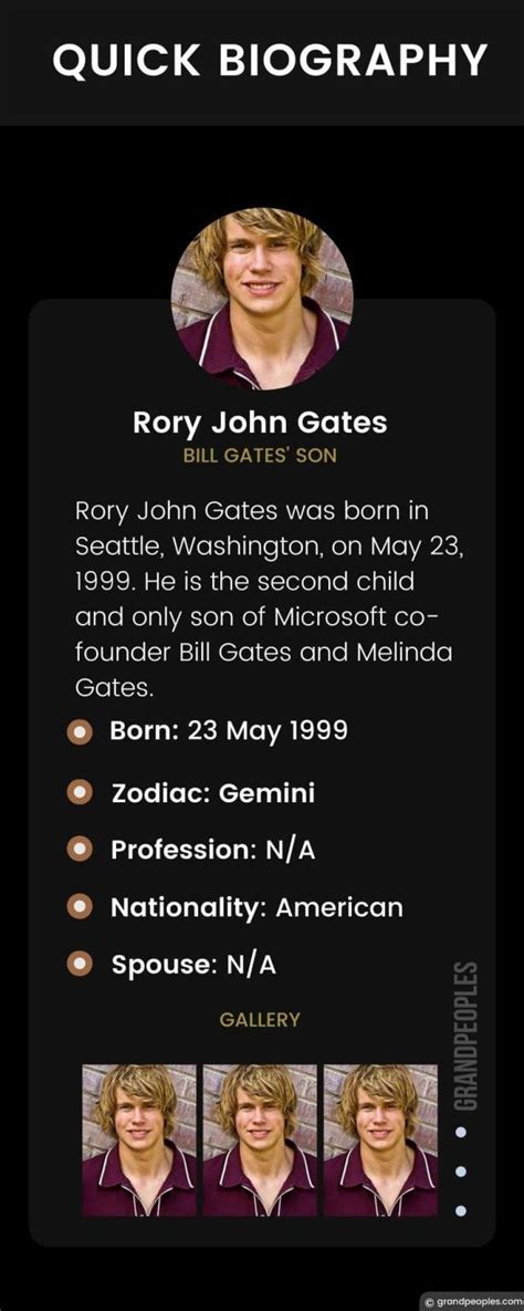 Rory John Gates Age, Height, Net Worth, Wiki, Biography, and More ...