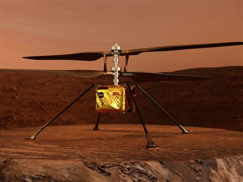 NASA prevé que helicóptero Ingenuity hará en abril su primer vuelo en Marte