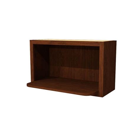 Home Decorators Collection Franklin Assembled 30x18x18 in. Microwave Shelf Wall Kitchen Cabinet ...