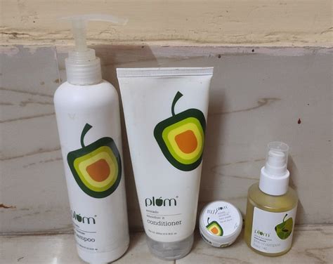 Plum haircare range review (more like a shelfie) : r/IndianSkincareAddicts