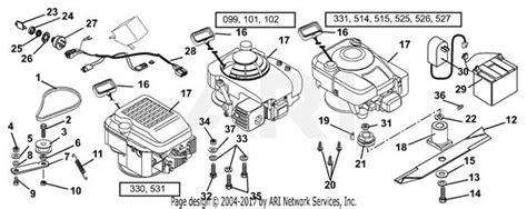 Honda Engine Parts Diagram