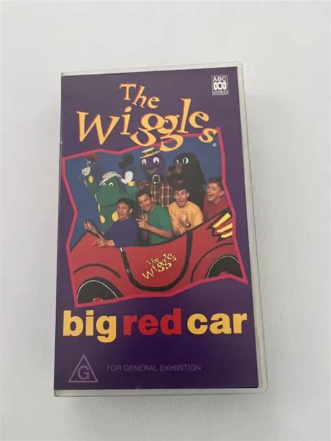 THE WIGGLES BIG Red Car VHS Tape 1995 Original Cast ABC Kids $15.50 - PicClick AU