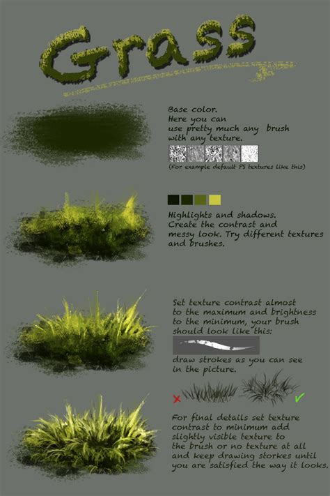 Grass tutorial by Fievy on DeviantArt