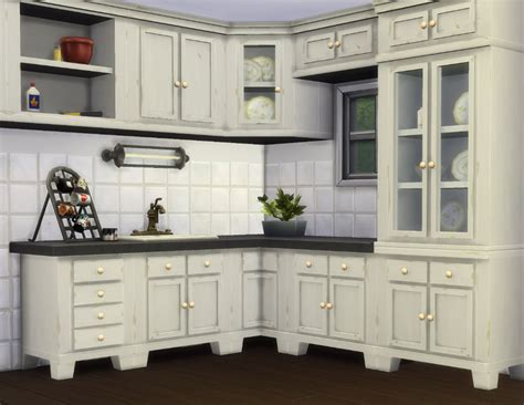 Mod The Sims - Country Kitchen | Sims 4 kitchen, Sims 4 kitchen ...