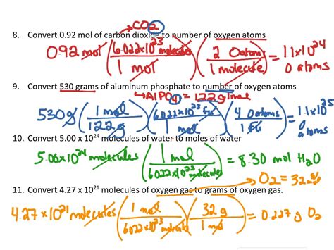 How To Convert Molecules To Moles - cloudshareinfo