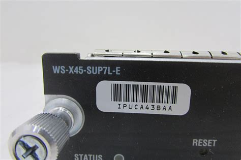 Cisco WS-X45-SUP7L-E – NW Remarketing Inc