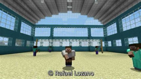 Minecraft Gangnam Style By Rafael Lozano (PSY - Gangnam Style) - YouTube