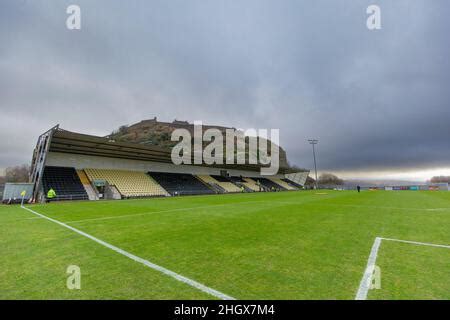 General view of Dumbarton FC Football Ground, Boghead Park, Dumbarton ...