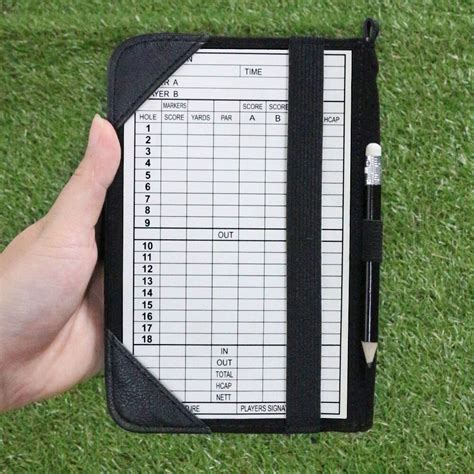 personalised golf scorecard holder