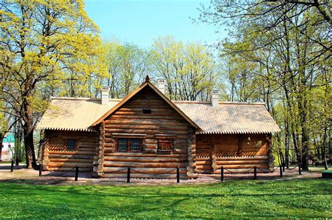 Log Cabin Of Peter The Great Free Stock Photo - Public Domain Pictures