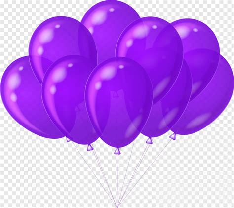 Purple Balloons Clip Art - 1601x1426 (#22238169) PNG Image - PngJoy