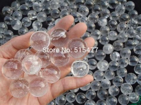 1000g About 50pcs Small Clear Quartz Crystal Sphere Ball Quartz Sphere, Crystal Sphere, Clear ...
