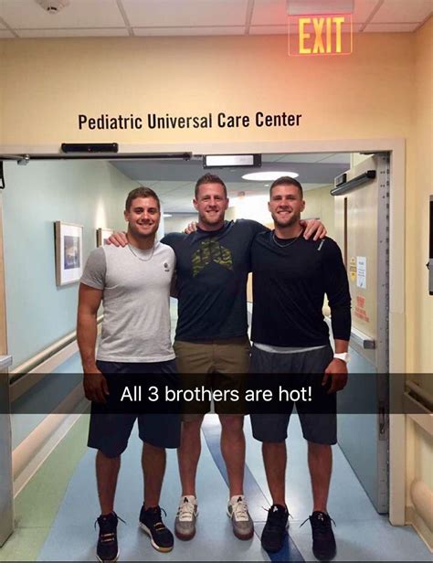 J. J. Watt Brothers : J J Watt To Face Both Brothers T J And Derek In ...