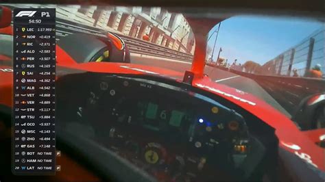 Must-see: helmet cam view of Charles Leclerc's F1-75 starting procedure ...