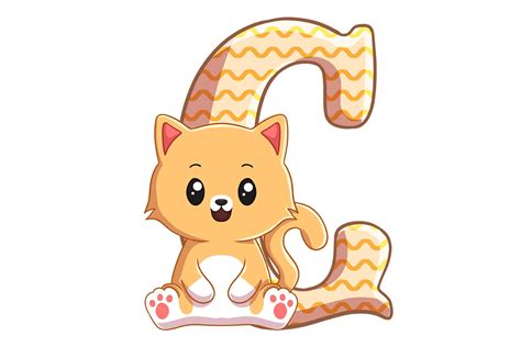 Cute Animals Alphabet "C" Cartoon Graphic by dearlyartstudio · Creative ...