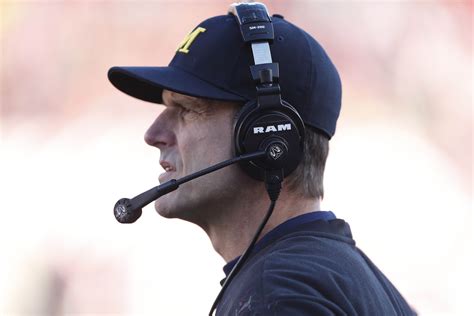 Harbaugh Downplays Ohio State Rivalry