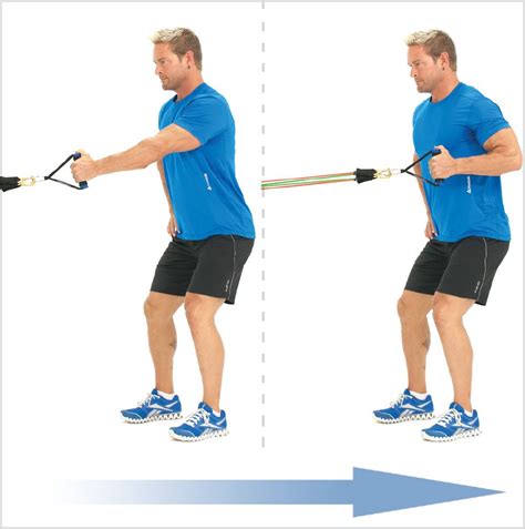 Standing 1 Arm Back Row With Bands - Top Back Exercise | Resistance band, Rowing workout ...