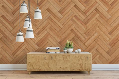 Wallpaper Peel and Stick Wallpaper Wood Parquet Texture - Etsy