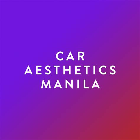 Car Aesthetics Manila