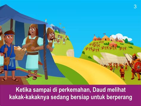 Komik Alkitab Anak: Daud Melawan Goliat