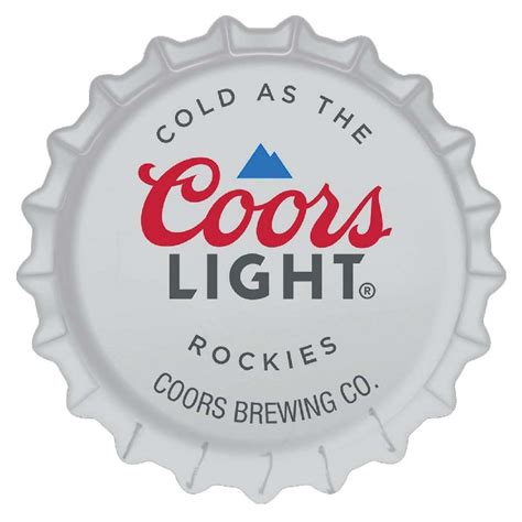 Coors Light Bottle Cap Metal Sign | Historic Aviation - The #1 Source ...