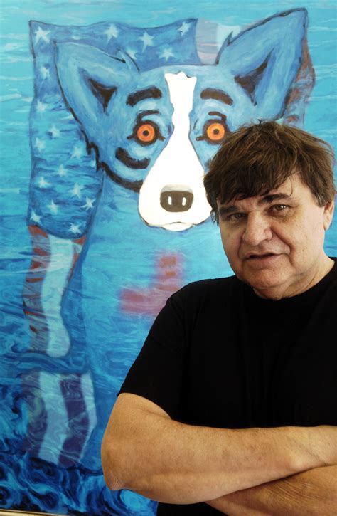 George Rodrigue, known for his Blue Dog paintings, dies
