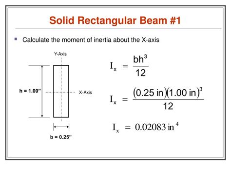 Moment Of Inertia Formula Square Beam - The Best Picture Of Beam