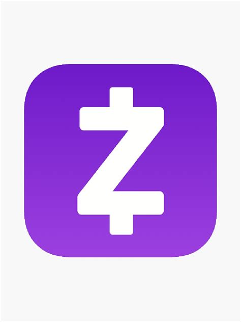 "Zelle App Logo Skicker" Sticker for Sale by MikaBella08 | Redbubble