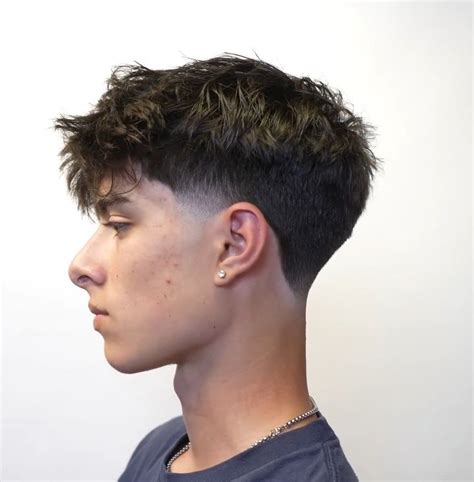 [35 + ideas] textured fringe | Men haircut curly hair, Taper fade short hair, Mens haircuts ...