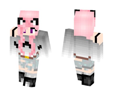 Download Cat girl Minecraft Skin for Free. SuperMinecraftSkins