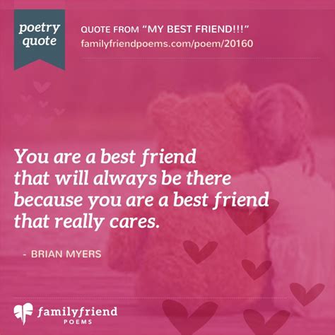 Poem For Saying Thanks To A Great Friend, My Best Friend