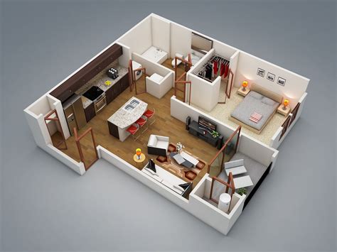 1 Bedroom Apartments With Stairs | Home Design Ideas