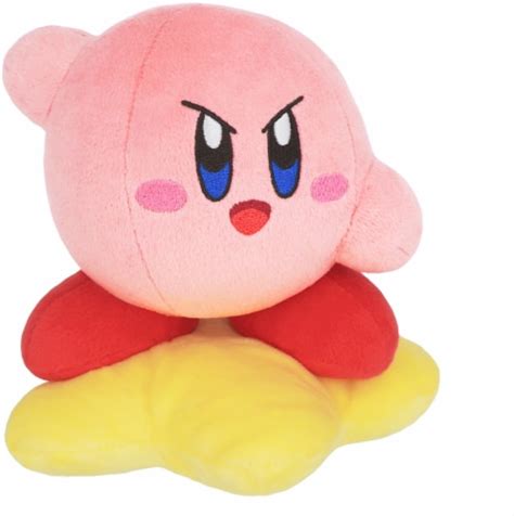 Sanei Boeki: Kirby: Plush Toy ALL STAR COLLECTION KP71 Kirby (S) Warp Star, 1 each - Kroger